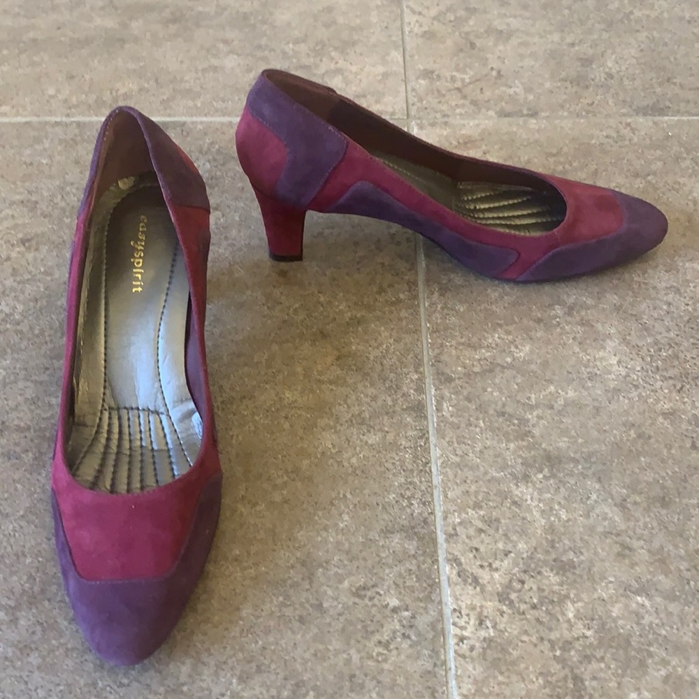Purple dress heels